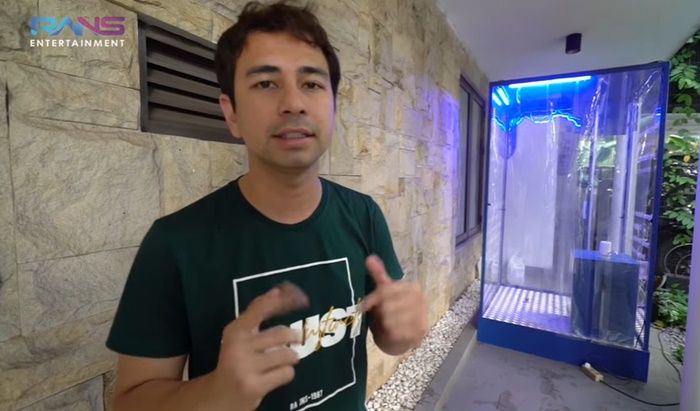 Raffi Ahmad beli bilik disinfeksi