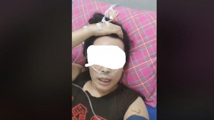Tangkap layar live Facebook ibu hamil PDP Corona sebelum meninggal dunia