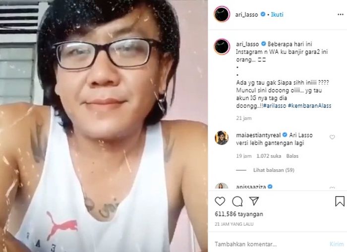 Ari Lasso mencari 'kembarannya'