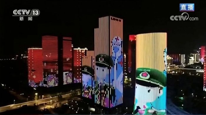Wuhan setelah pemerintah setempat mencabut kebijakan lockdown.