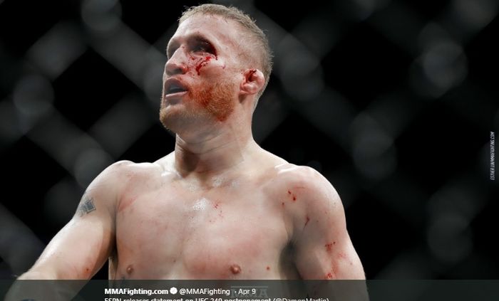 Petarung UFC asal Amerika Serikat, Justin Gaethje.