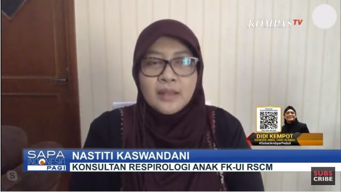 YouTube/ Kompas TV/Nastiti Kaswandani menjawab kaitannya antara golongan darah dengan peluang terkena Corona.