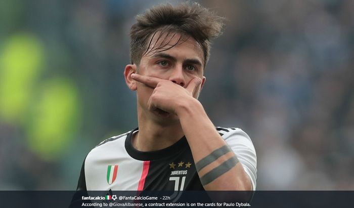 Penyerang depan Juventus, Paulo Dybala, dikabarkan ingin bertahan.