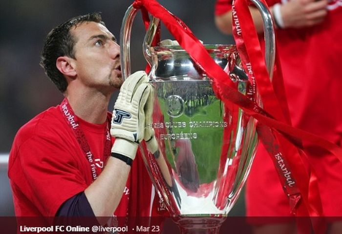 Mantan kiper Liverpool, Jerzy Dudek.