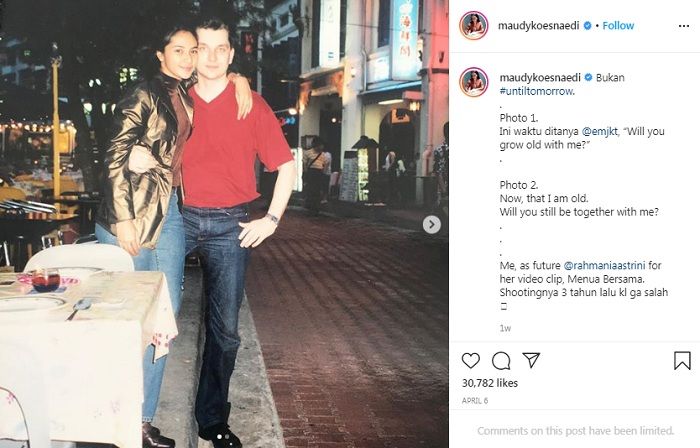 Momen Maudy Koesnaedi saat dilamar sang suami, Erik Meijer 19 tahun lalu