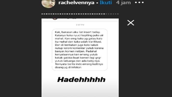 Bukan Sultan Kaleng-kaleng, Rachel Vennya Cuci Kepiting Pakai Air Mineral Rp 750 Ribu, Kelakuan Sang Selebgram Bikin Netizen Melongo: Nggak Tau Kalau Mahal, Habis 10 Botol!