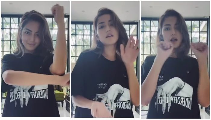 Jessica Iskandar main tik tok pakai kaos calon suami dan tanpa makeup tuai beragam komentar netizen.