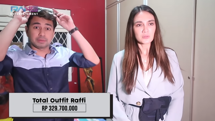 Total harga outfit Raffi Ahmad