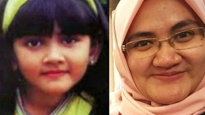 Mega Utami dulu-sekarang