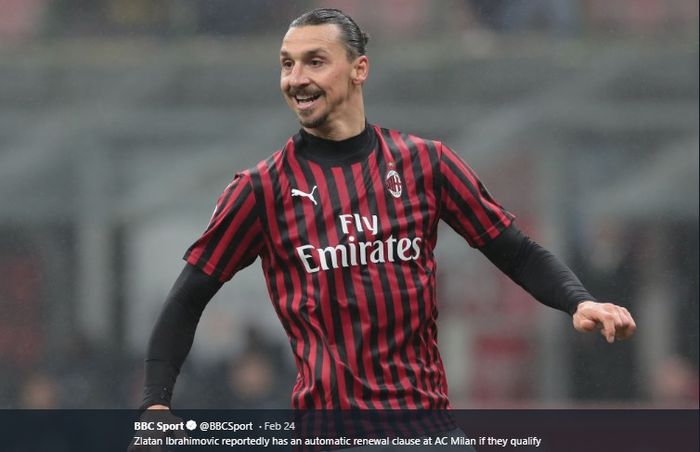 Penyerang veteran asal Swedia, Zlatan Ibrahimovic, dilaporkan tidak akan bertahan bersama AC Milan.