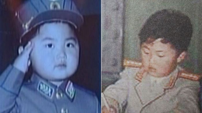 Kim Jong-un saat kecil