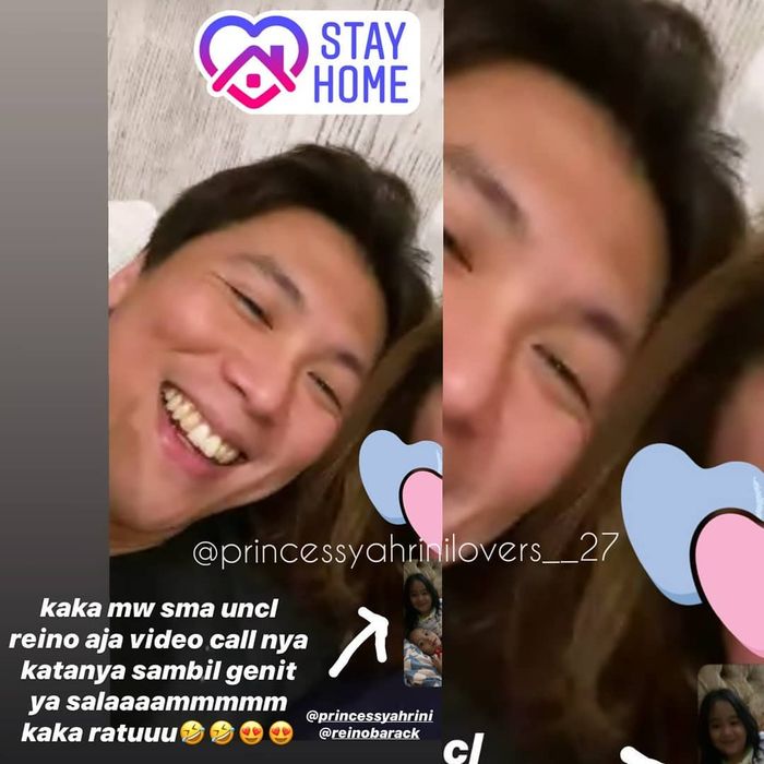 Tangkapan layar Syahrini