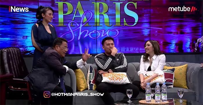 Gisel saat jadi bintang tamu Hotman Paris Show