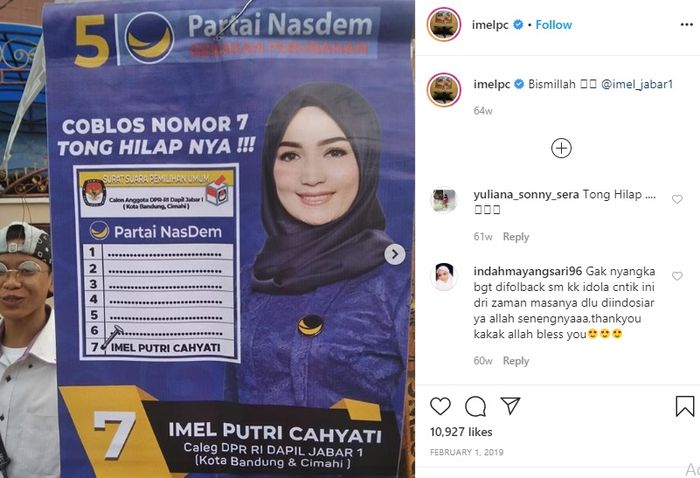 Imel ikut Pileg