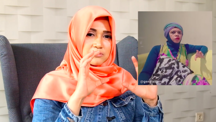 Poppy Amalya, sang pakar mikroekspresi mencoba membaca mimik wajah ibunda Atta Halilintar