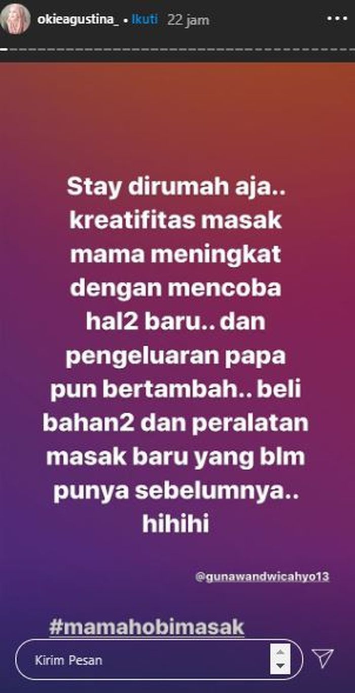 Curhatan Okie Agustina