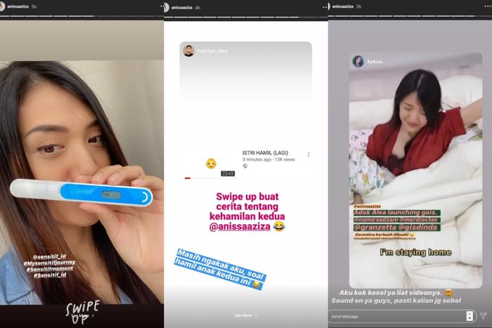 Anissa Aziza hamil anak kedua