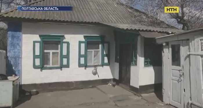 Rumah Nina di desa Maryanske, Ukraina