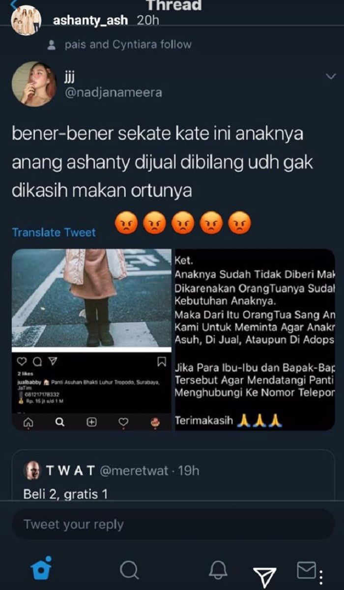 Ashanty semprot akun jual beli anak yang pajang foto Arsy Hermansyah