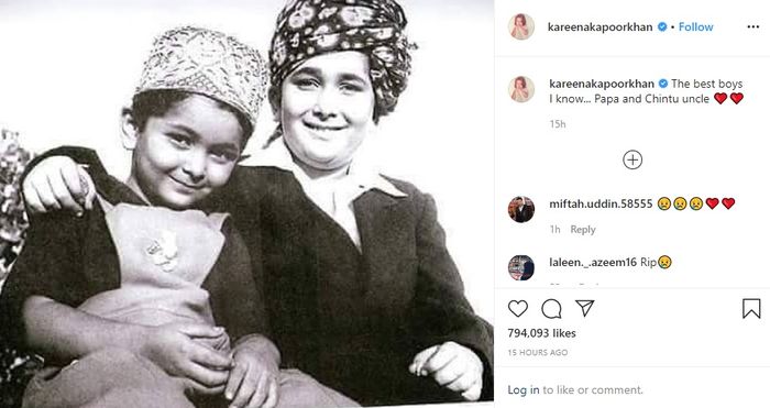 Unggahan Kareena Kapoor