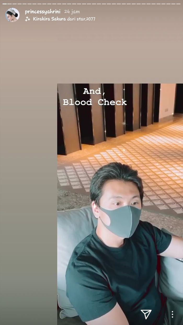 Syahrini dan Reino Barack jalani test Swab Corona hingga ajak seluruh karyawannya  