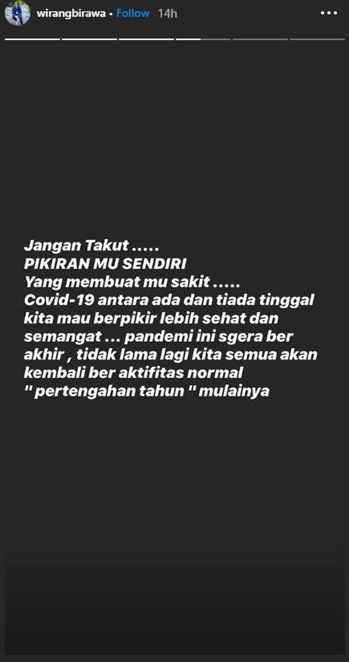 Kabar Baik Seiring Penurunan Kasus Corona Paranormal Ini Yakin