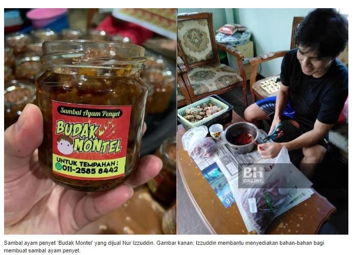Tak Ada Turnamen Rival Marcus Kevin Asal Malaysia Kini Jualan Sambal Selama Pandemi Covid 19 Semua Halaman Bolastylo Bolasport Com