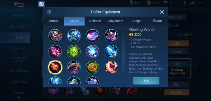 Glowing Wand