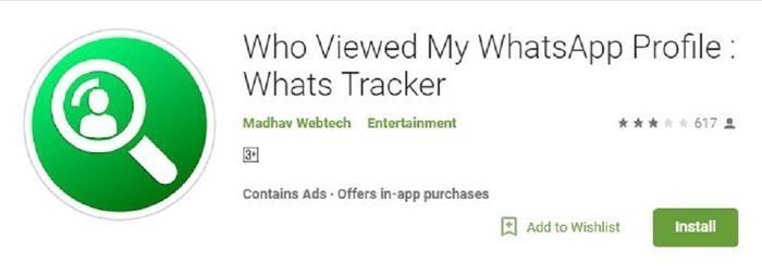 Aplikasi Who Viewed My WhatsApp Profile