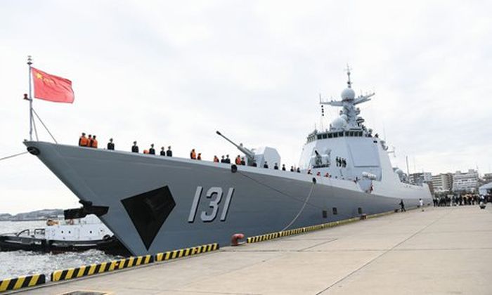 Destroyer Taiyuan PLA Navy China