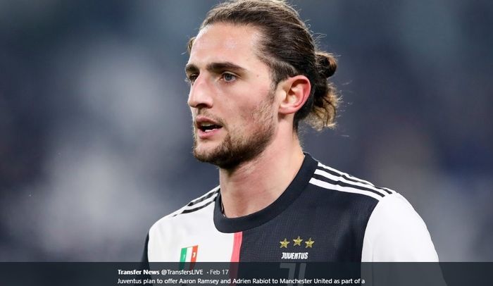 Liverpool rencannya akan menukar Naby Keita dengan gelandang Juventus, Adrien Rabiot.