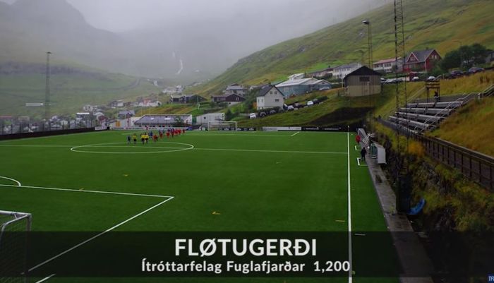 Stadion Flotugerdi, markas klub Liga Prier Kep Faroe, IF.