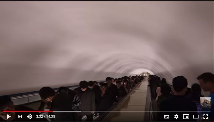 Kereta bawah tanah Korea Utara 