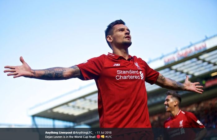 Bek tengah 'terbaik dunia' milik Liverpool, Dejan Lovren, dikabarkan menjadi incaran klub Liga Italia, AS Roma.