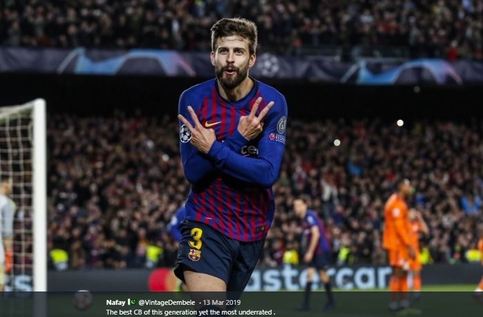 Gerard Pique terancam skors 4 hingga 12 pertandingan.