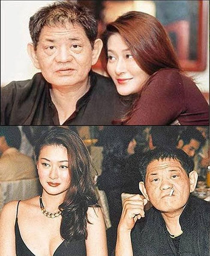 Hoang Nhiem Trung bersama salah satu wanita yang jadi gundiknya.