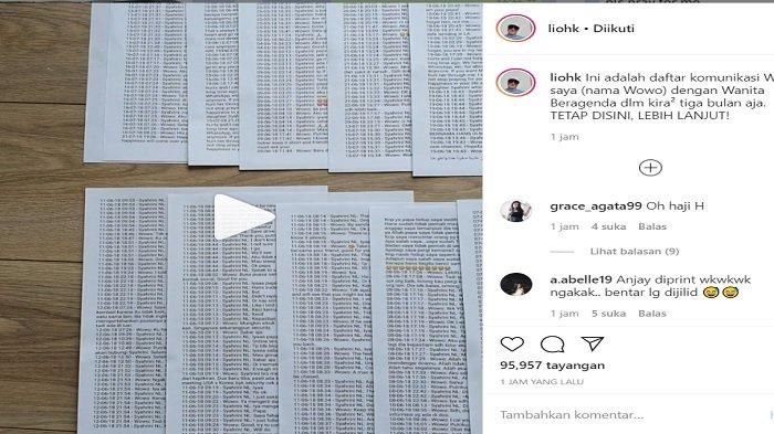 Chat Syahrini dan ayah angkat