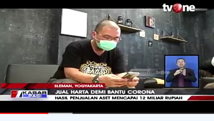 Seorang mualaf jual aset untuk bantu warga terdampak corona