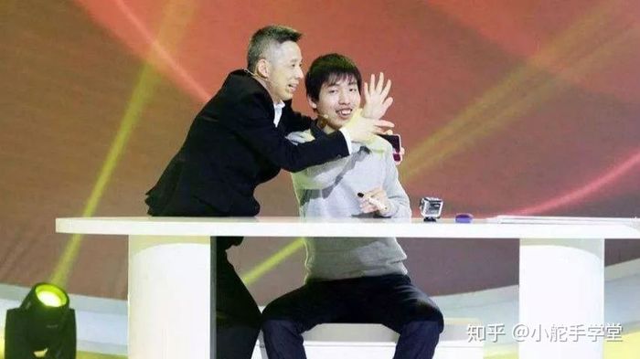 Zhang Wei saat menunjukkan kemampuan otaknya.