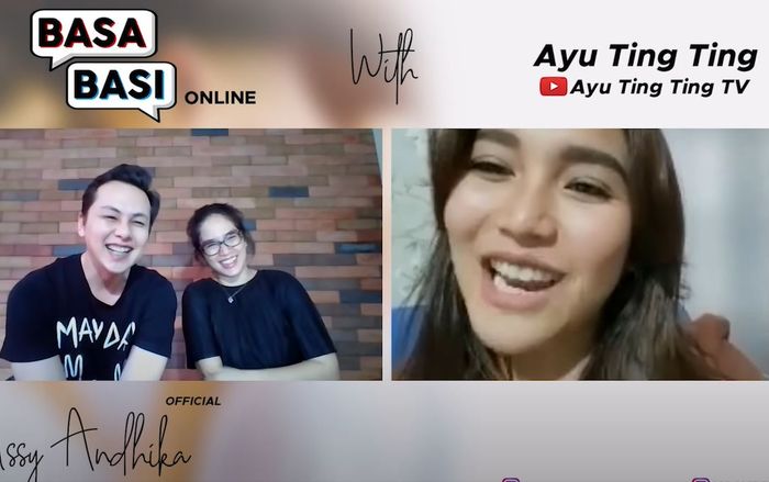 Andhika Pratama bertanya soal <a href='https://pontianak.tribunnews.com/tag/didi-riyadi' title='Didi Riyadi'>Didi Riyadi</a> ke <a href='https://pontianak.tribunnews.com/tag/ayu-ting-ting' title='Ayu Ting Ting'>Ayu Ting Ting</a>.