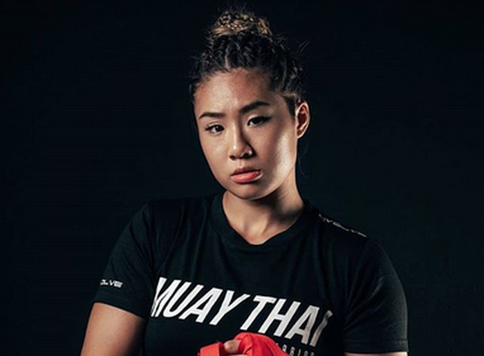 Angela Lee petarung MMA yang kini tengah jadi pemegang sabuk kelas atom One Championship.