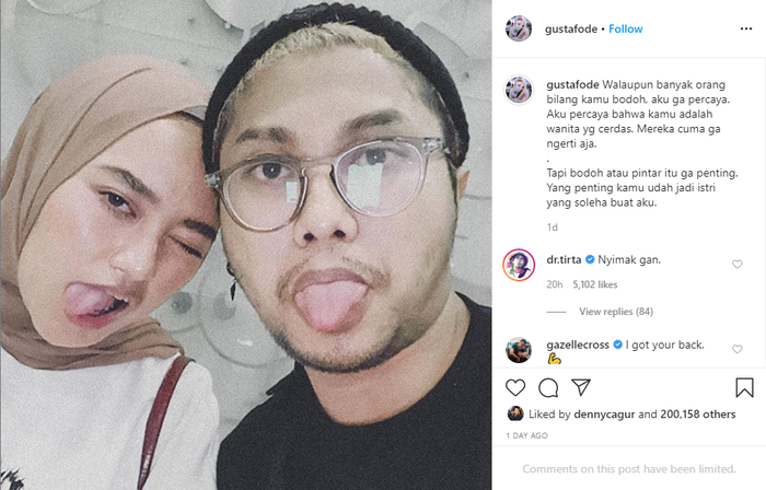 Komentar dr. Tirta yang bikin heboh