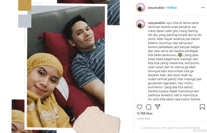 Istri Ben Kasyafani Tiba-Tiba Tulis Curahan Hati, Mengaku Lelah Jalani