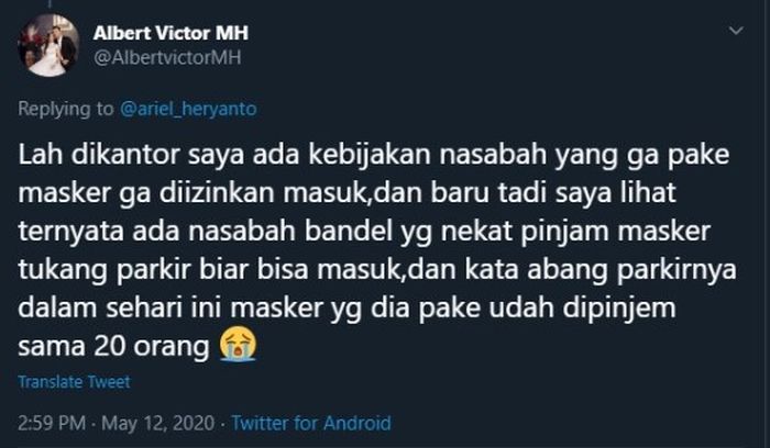 Kelakuan warga Indonesia yang bikin geleng-geleng kepala.