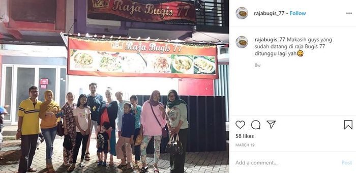 Potret warung makan Ahmad Affandy