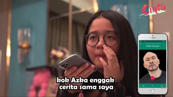 Respon Deddy saat Cinta mengatakan ia pernah berpacaran dengan Azka