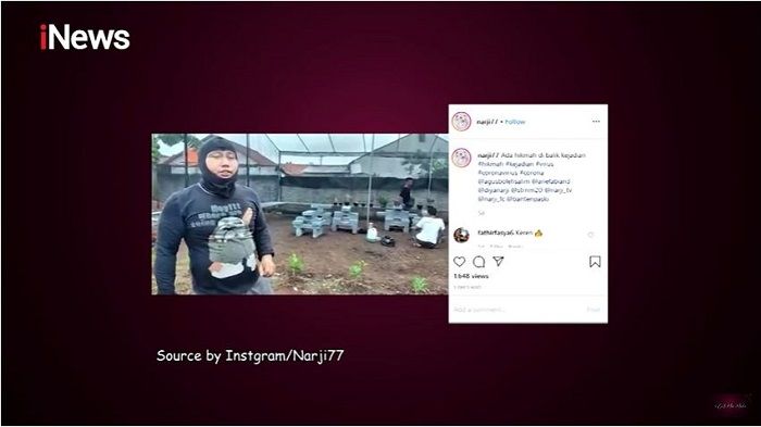 Narji banting setir jadi petani selama pandemi corona