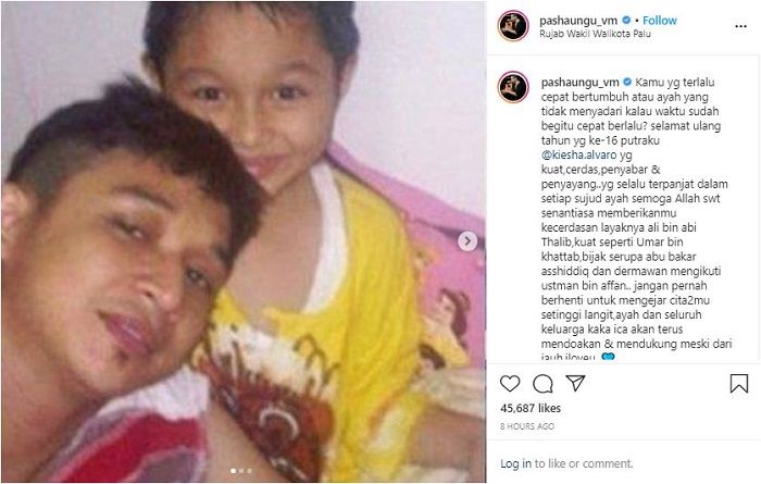 Foto jadul <a href='https://palembang.tribunnews.com/tag/pasha-ungu' title='Pasha Ungu'>Pasha Ungu</a> bersama anak sulungnya, <a href='https://palembang.tribunnews.com/tag/kiesha-alvaro' title='Kiesha Alvaro'>Kiesha Alvaro</a>