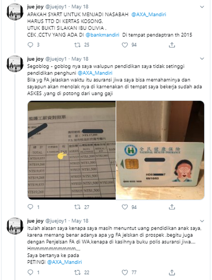 Polis Asuransi Mandiri