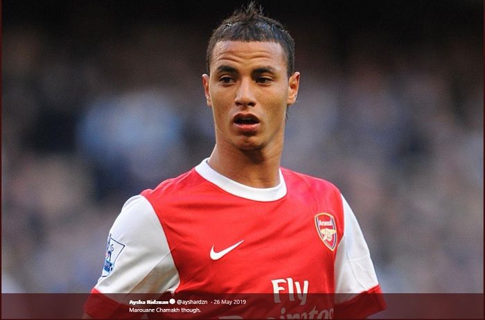 Marouane Chamakh, eks striker Arsenal yang sempat ditawarkan ke Persib Bandung.